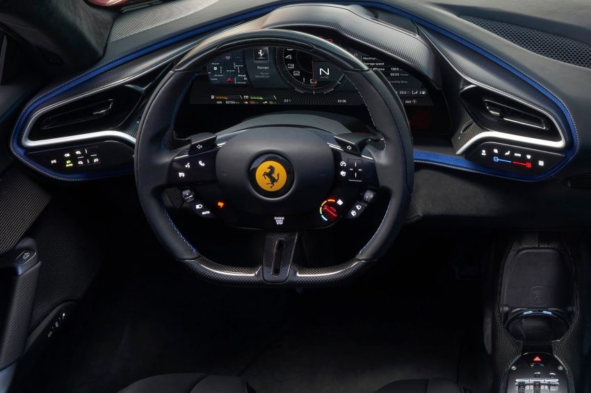 2023 Ferrari 296 GTS - Interior, Steering Wheel Wallpaper 850x566 #17