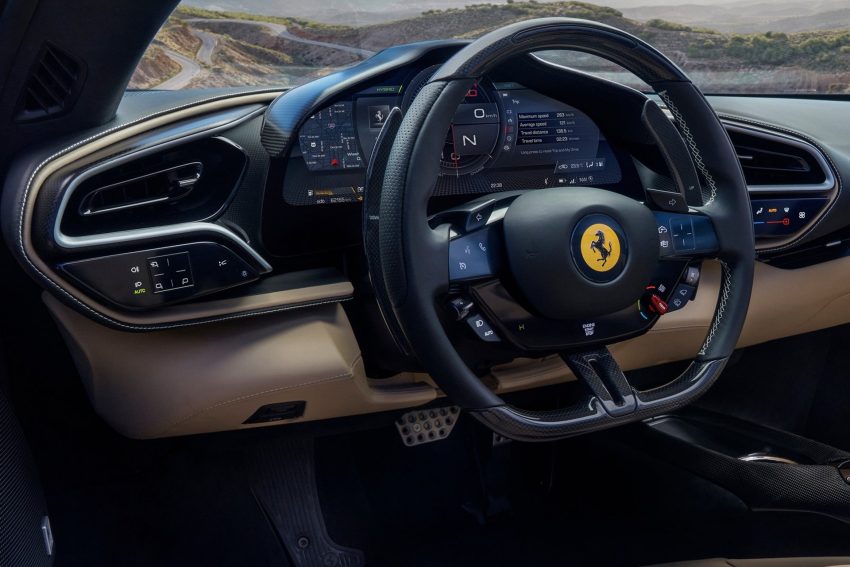 2023 Ferrari 296 GTS - Interior, Steering Wheel Wallpaper 850x567 #18