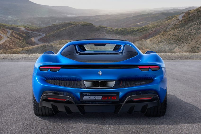 2023 Ferrari 296 GTS - Rear Wallpaper 850x567 #5