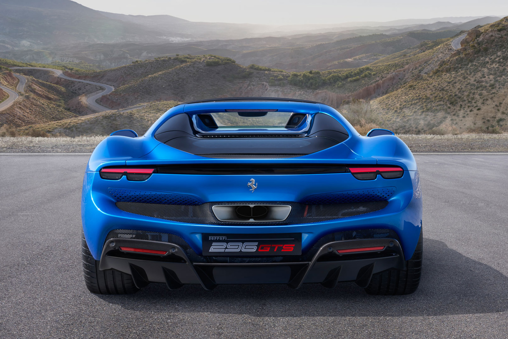 Download 2023 Ferrari 296 GTS - Rear HD Wallpaper 1920x1280 #5