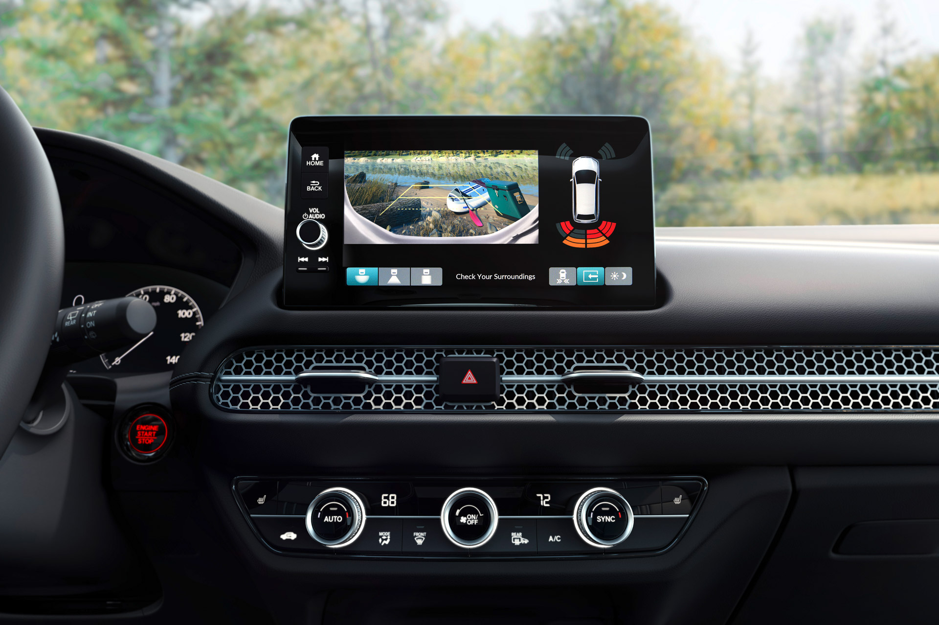 Download 2023 Honda HR-V EX-L - US version - Central Console HD Wallpaper 1920x1277 #45