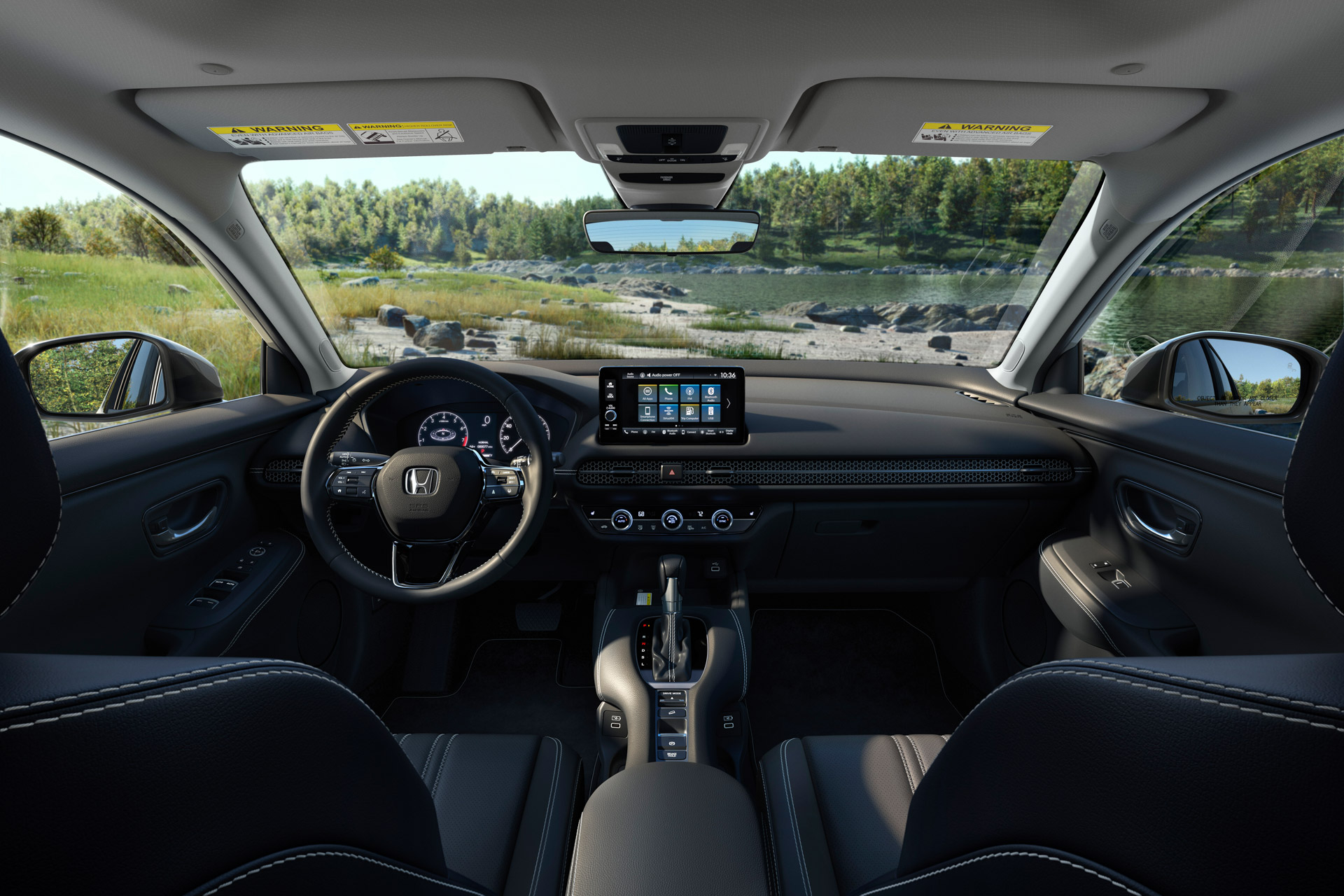Download 2023 Honda HR-V EX-L - US version - Interior, Cockpit HD Wallpaper 1920x1280 #42