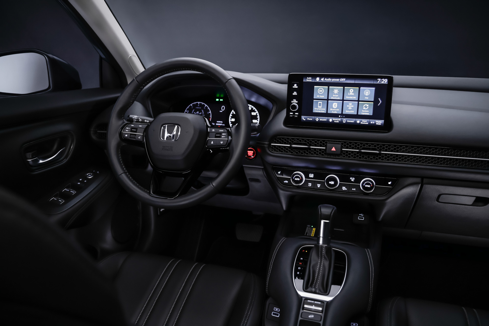 Download 2023 Honda HR-V EX-L - US version - Interior, Cockpit HD Wallpaper 1920x1281 #47