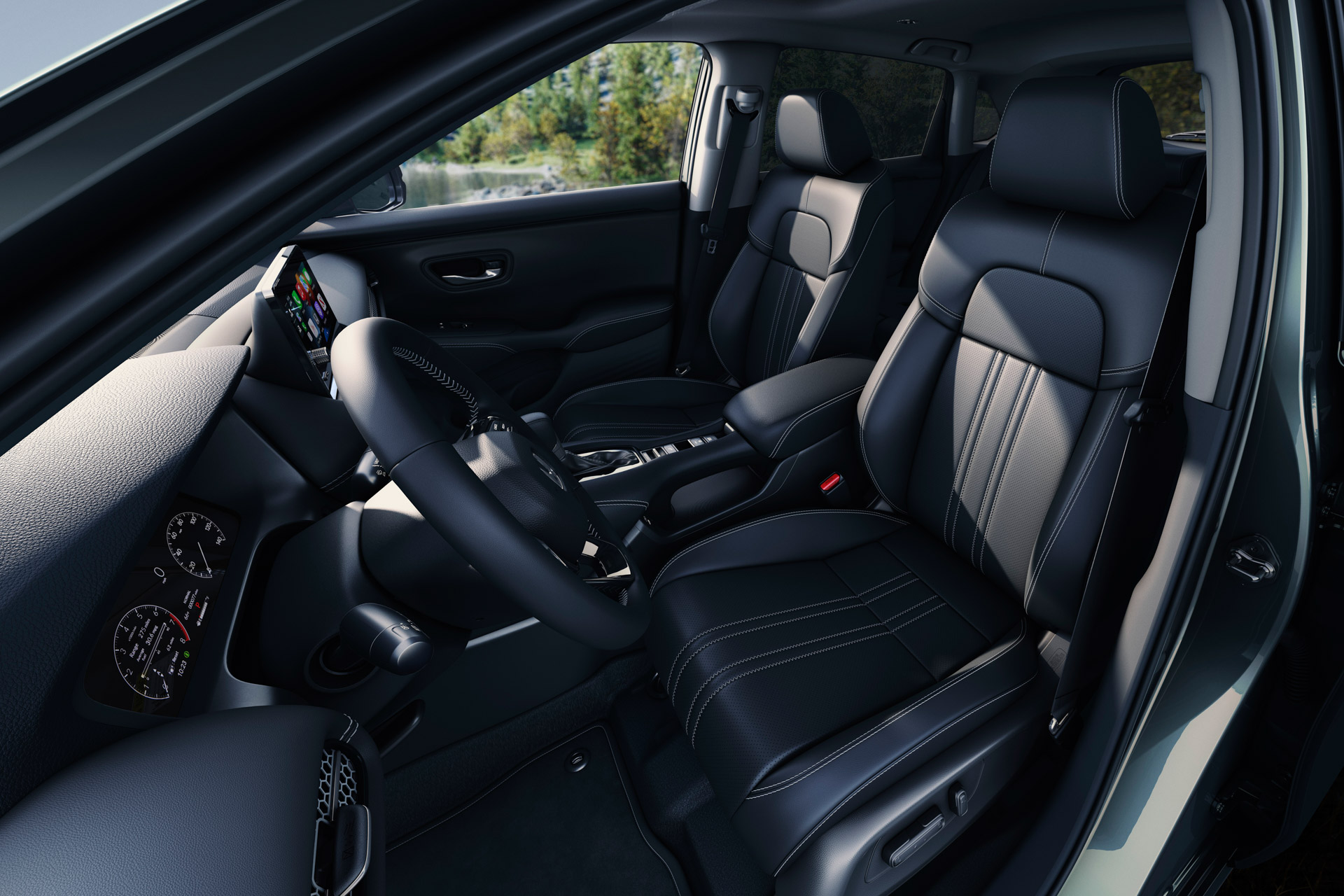 Download 2023 Honda HR-V EX-L - US version - Interior, Front Seats HD Wallpaper 1920x1280 #43