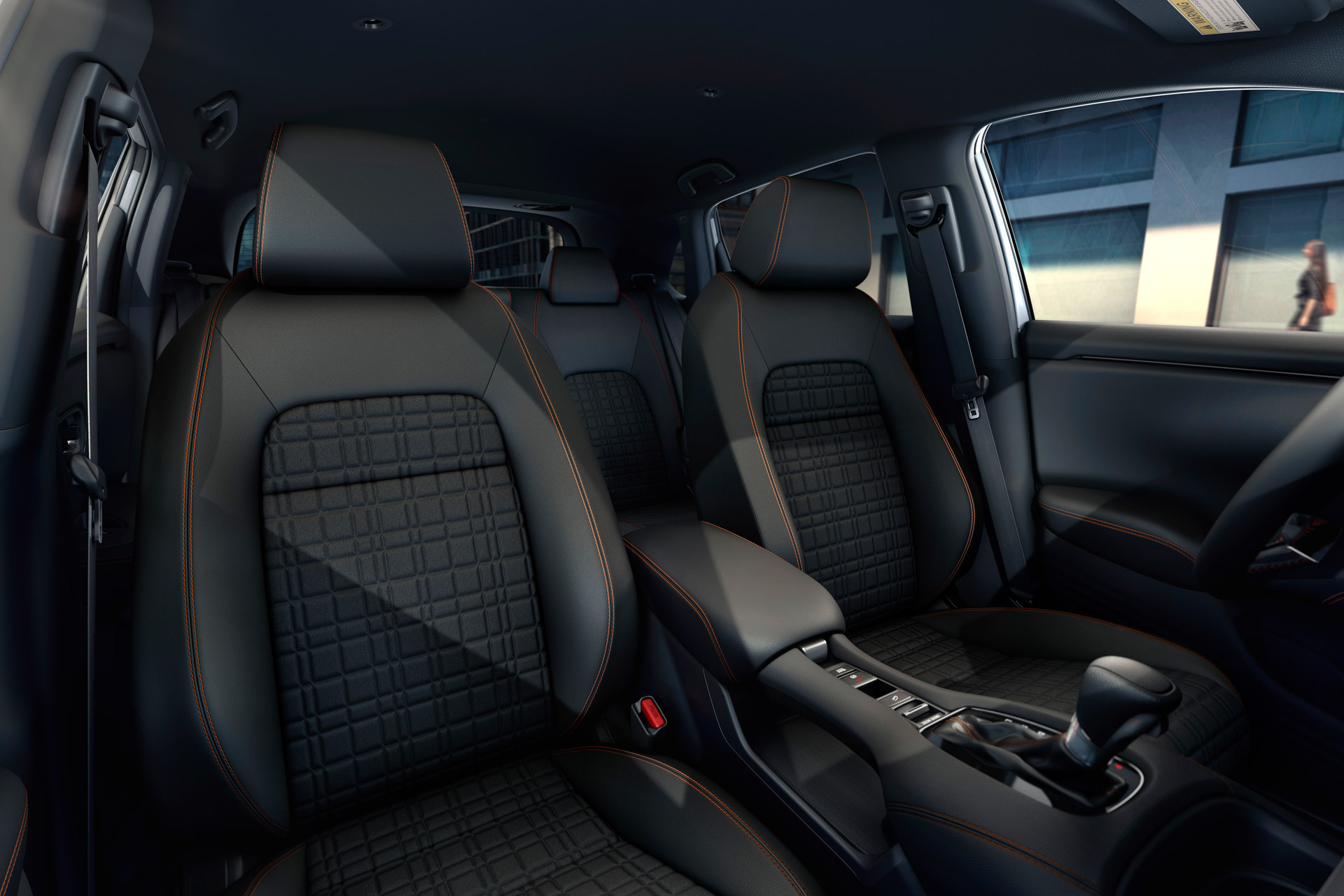 Download 2023 Honda HR-V Sport - US version - Interior, Front Seats HD Wallpaper 1920x1280 #24