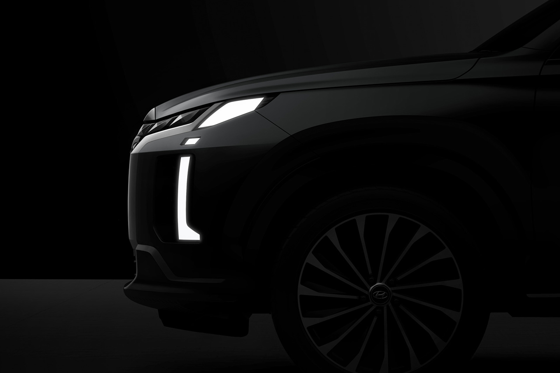 Download 2023 Hyundai Palisade - Headlight HD Wallpaper 1921x1280 #40