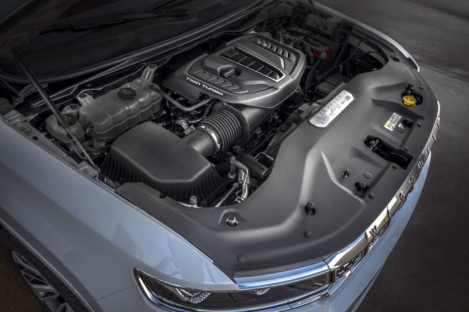 Download 2023 Jeep Grand Wagoneer L - Engine HD Wallpaper 1921x1281 #54