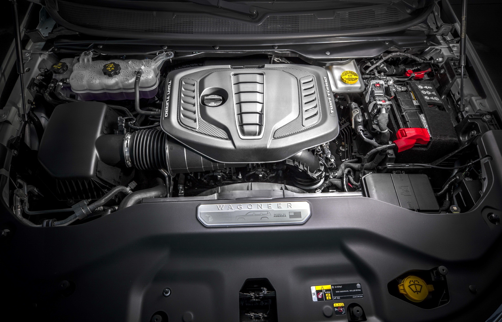 Download 2023 Jeep Grand Wagoneer L - Engine HD Wallpaper 1921x1234 #57