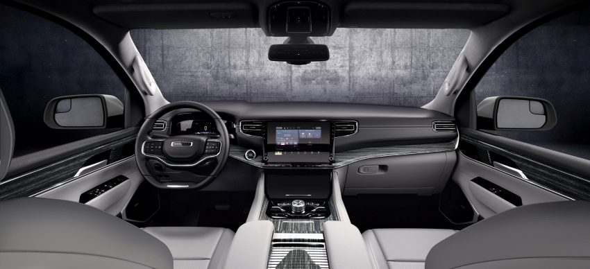 2023 Jeep Grand Wagoneer L - Interior, Cockpit Wallpaper 850x388 #102