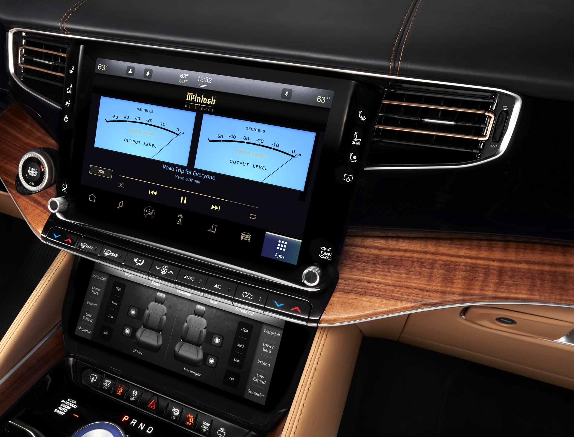 Download 2023 Jeep Grand Wagoneer L - Interior, Detail HD Wallpaper 1921x1462 #76