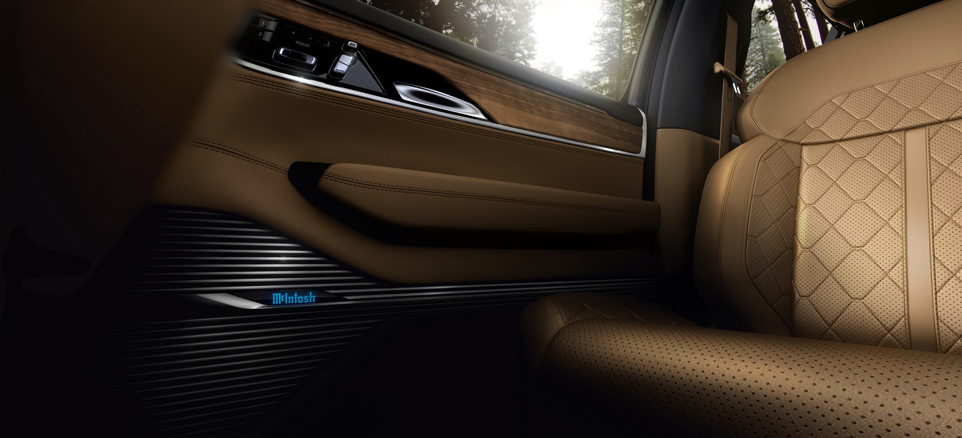 Download 2023 Jeep Grand Wagoneer L - Interior, Detail HD Wallpaper 1921x876 #91