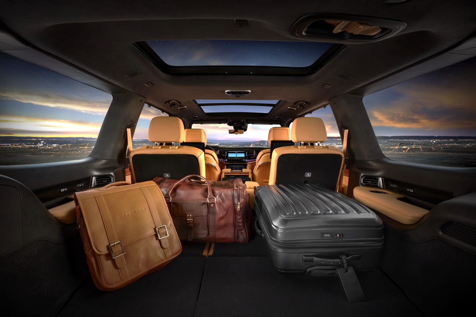 Download 2023 Jeep Grand Wagoneer L - Interior HD Wallpaper 1921x1281 #90