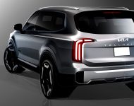 2023 Kia Telluride X-Line - Design Sketch Wallpaper 190x150