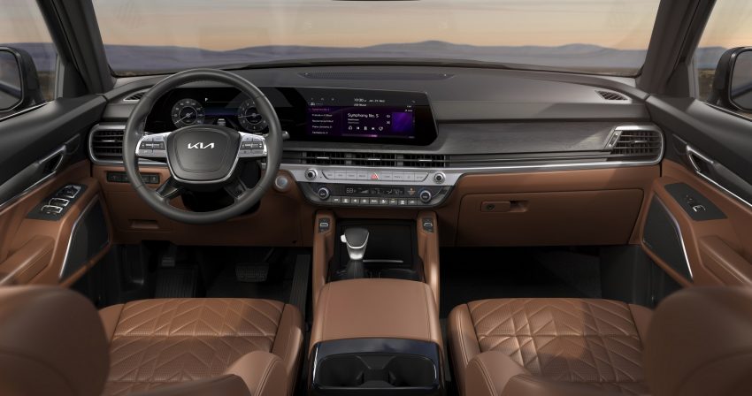 2023 Kia Telluride X-Line - Interior, Cockpit Wallpaper 850x448 #9