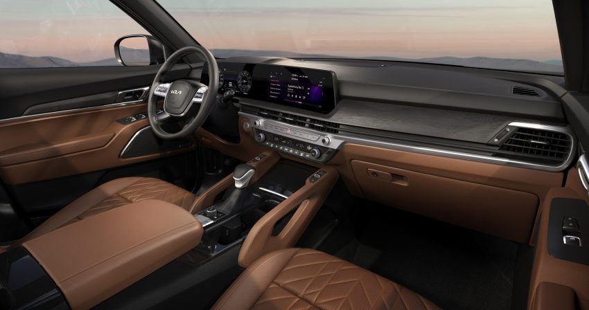 2023 Kia Telluride X-Line - Interior Wallpaper 850x448 #8