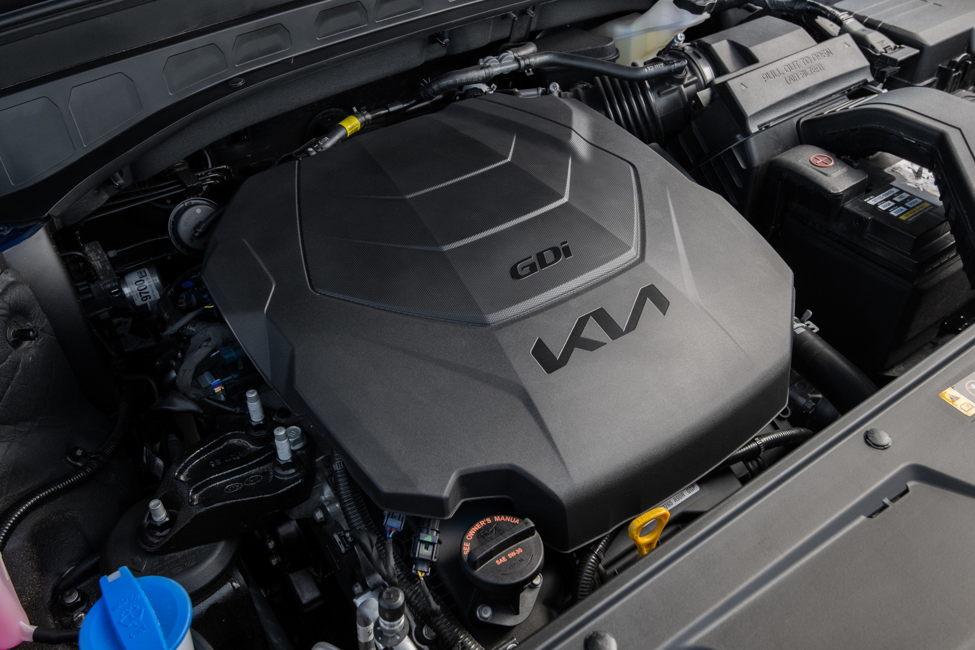 Download 2023 Kia Telluride X-Pro - Engine HD Wallpaper 1920x1280 #18