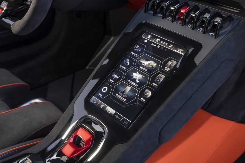 2023 Lamborghini Huracán Tecnica - Central Console Wallpaper 850x566 #222