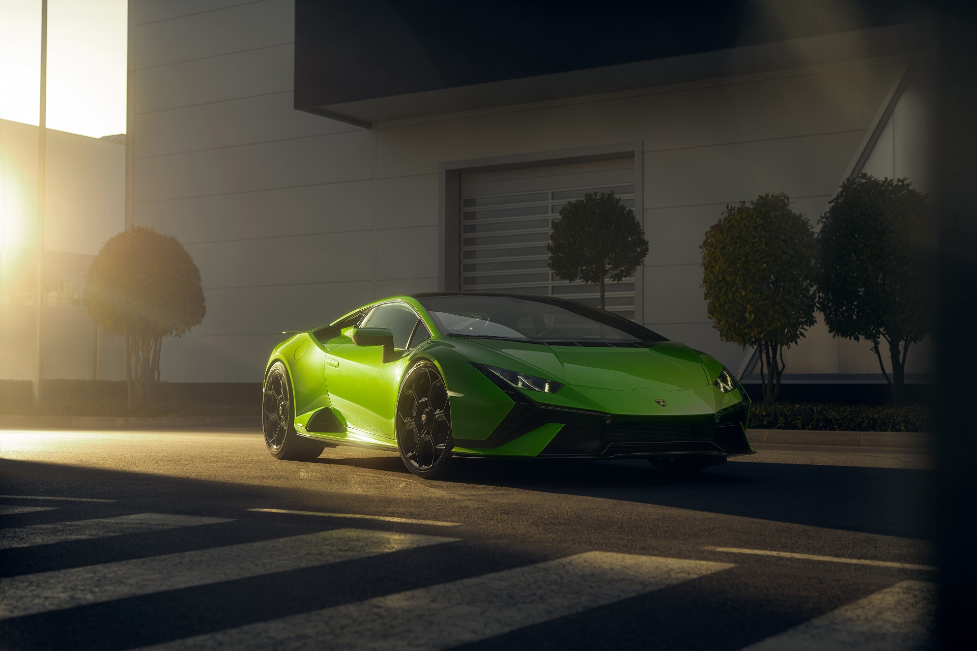 Download 2023 Lamborghini Huracán Tecnica - Front Three-Quarter HD Wallpaper 1920x1280 #3