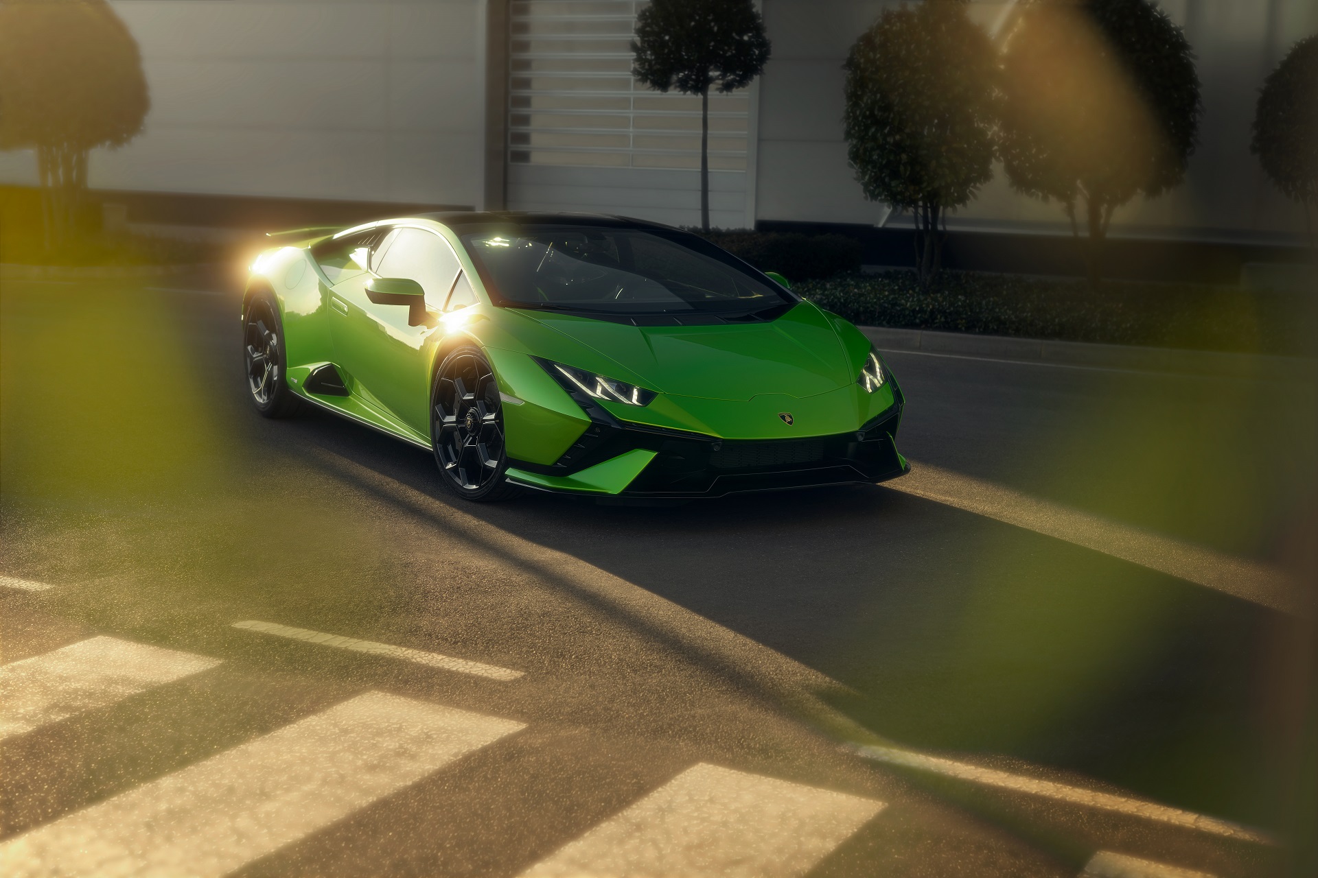 Download 2023 Lamborghini Huracán Tecnica - Front HD Wallpaper 1920x1280 #4