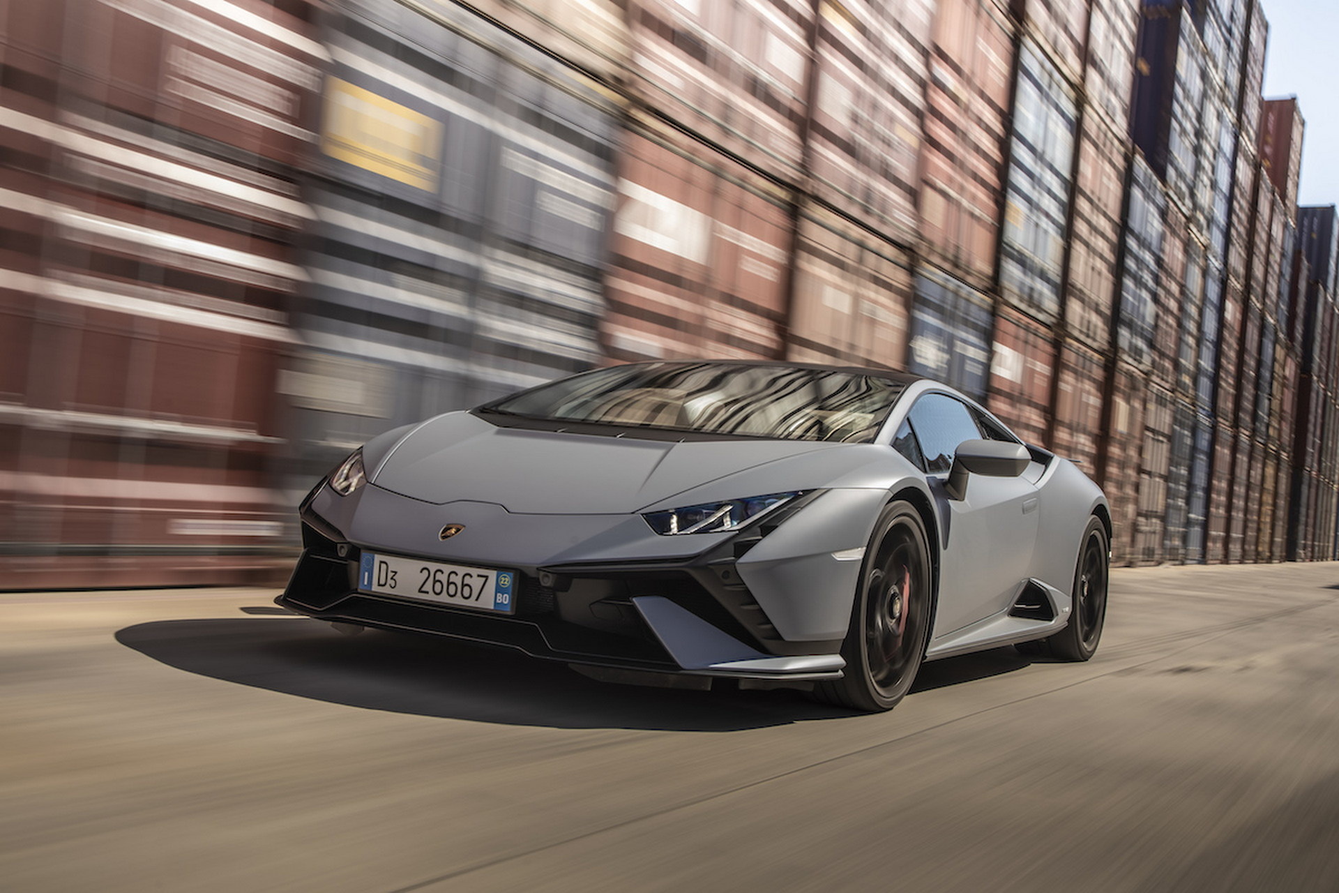 Download 2023 Lamborghini Huracán Tecnica - Front HD Wallpaper 1920x1280 #74