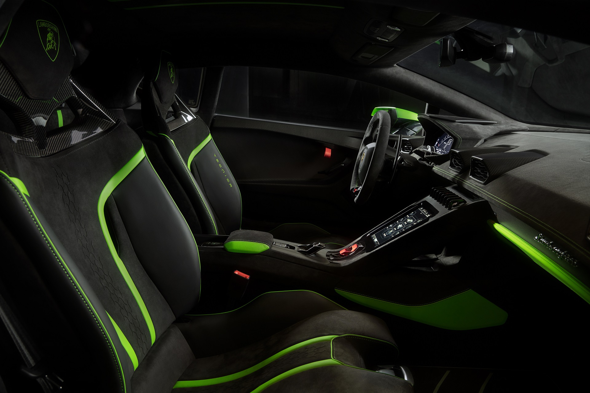 Download 2023 Lamborghini Huracán Tecnica - Interior, Seats HD Wallpaper 1920x1280 #52