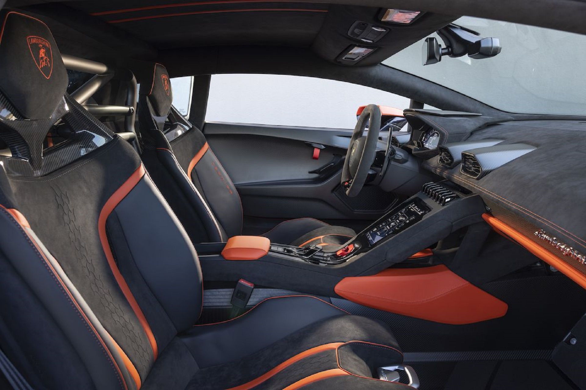 Download 2023 Lamborghini Huracán Tecnica - Interior HD Wallpaper 1921x1280 #217
