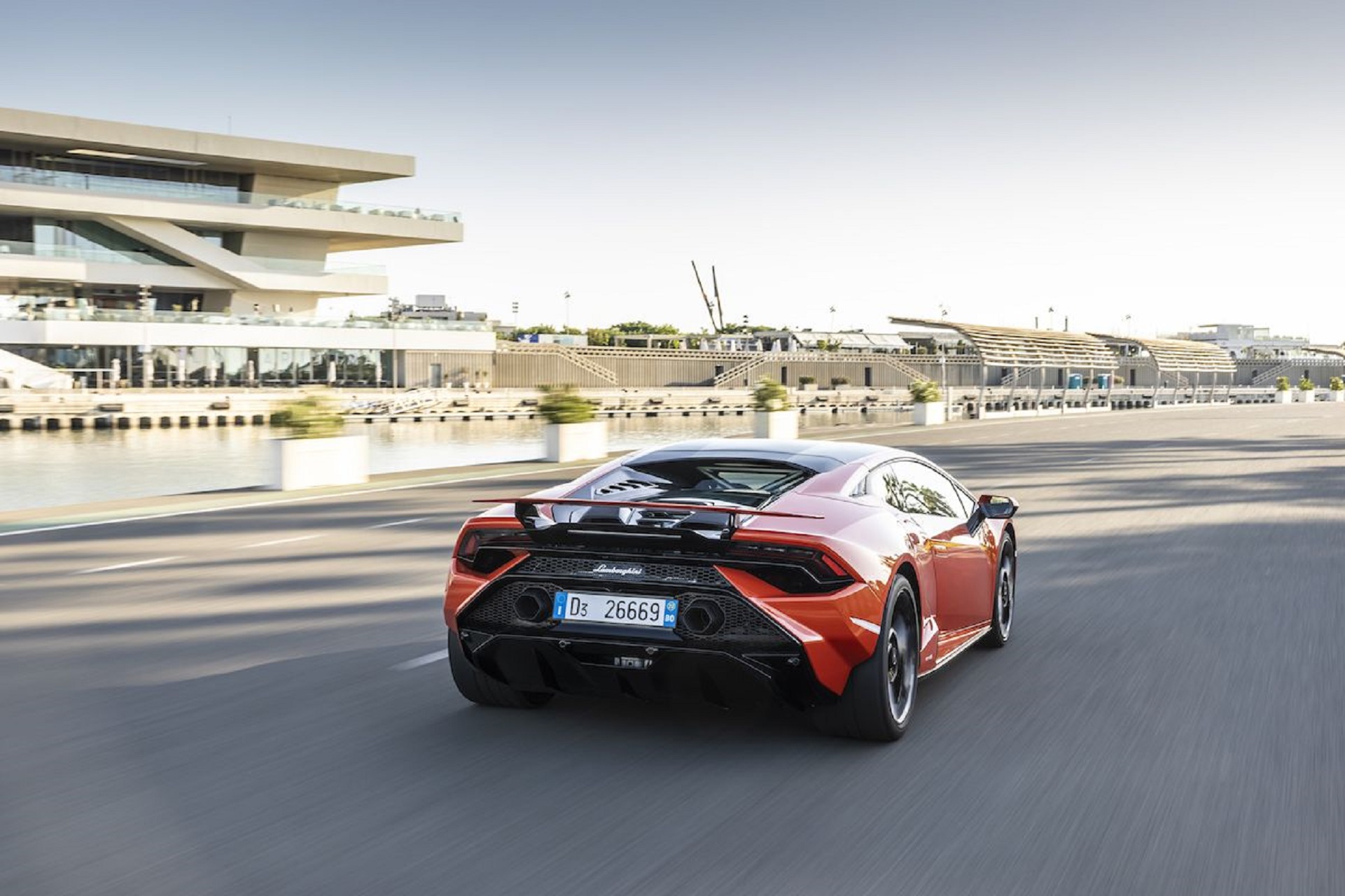 Download 2023 Lamborghini Huracán Tecnica - Rear HD Wallpaper 1921x1280 #151