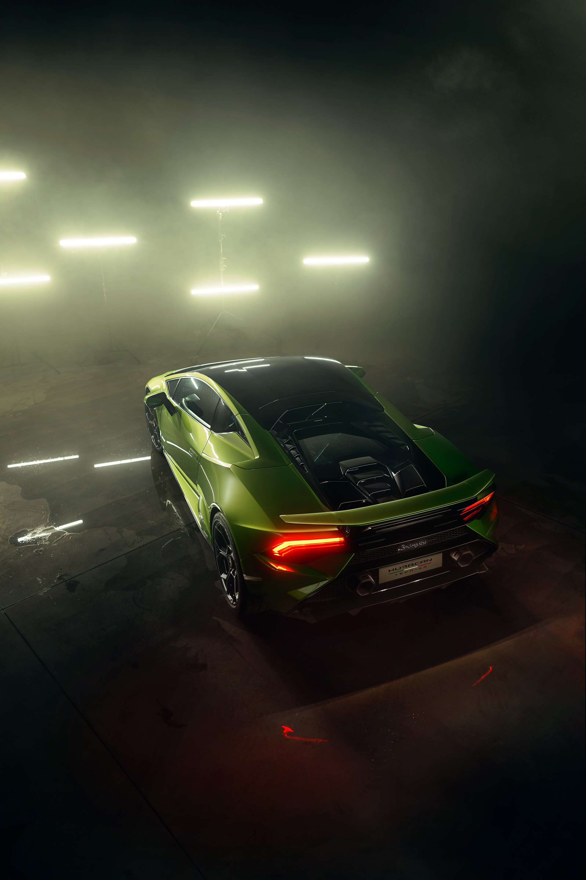 Download 2023 Lamborghini Huracán Tecnica - Rear HD Phone Wallpaper 1920x2880 #29