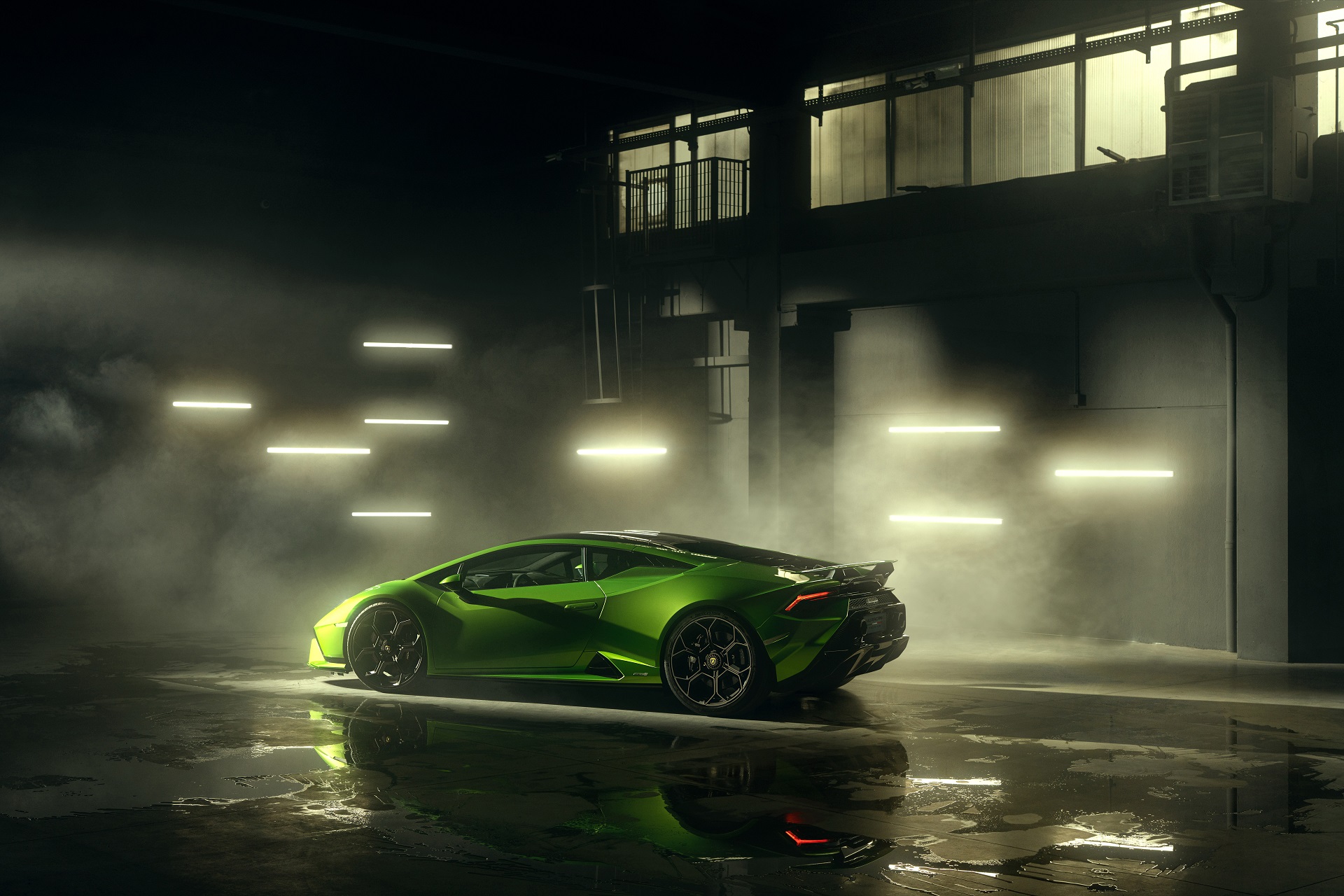 Download 2023 Lamborghini Huracán Tecnica - Side HD Wallpaper 1920x1280 #20