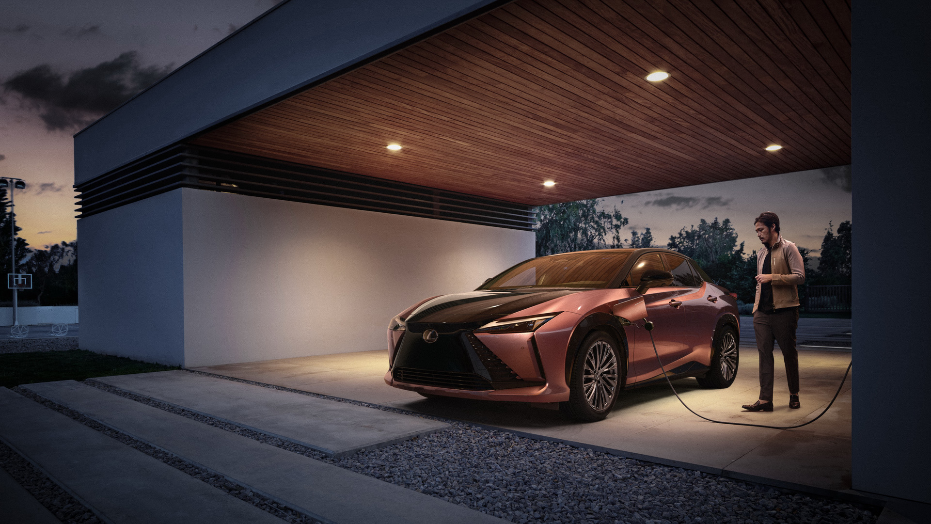 Download 2023 Lexus RZ 450e - Front Three-Quarter HD Wallpaper 1921x1081 #31