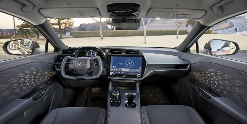 2023 Lexus RZ 450e - Interior, Cockpit Wallpaper 850x428 #42