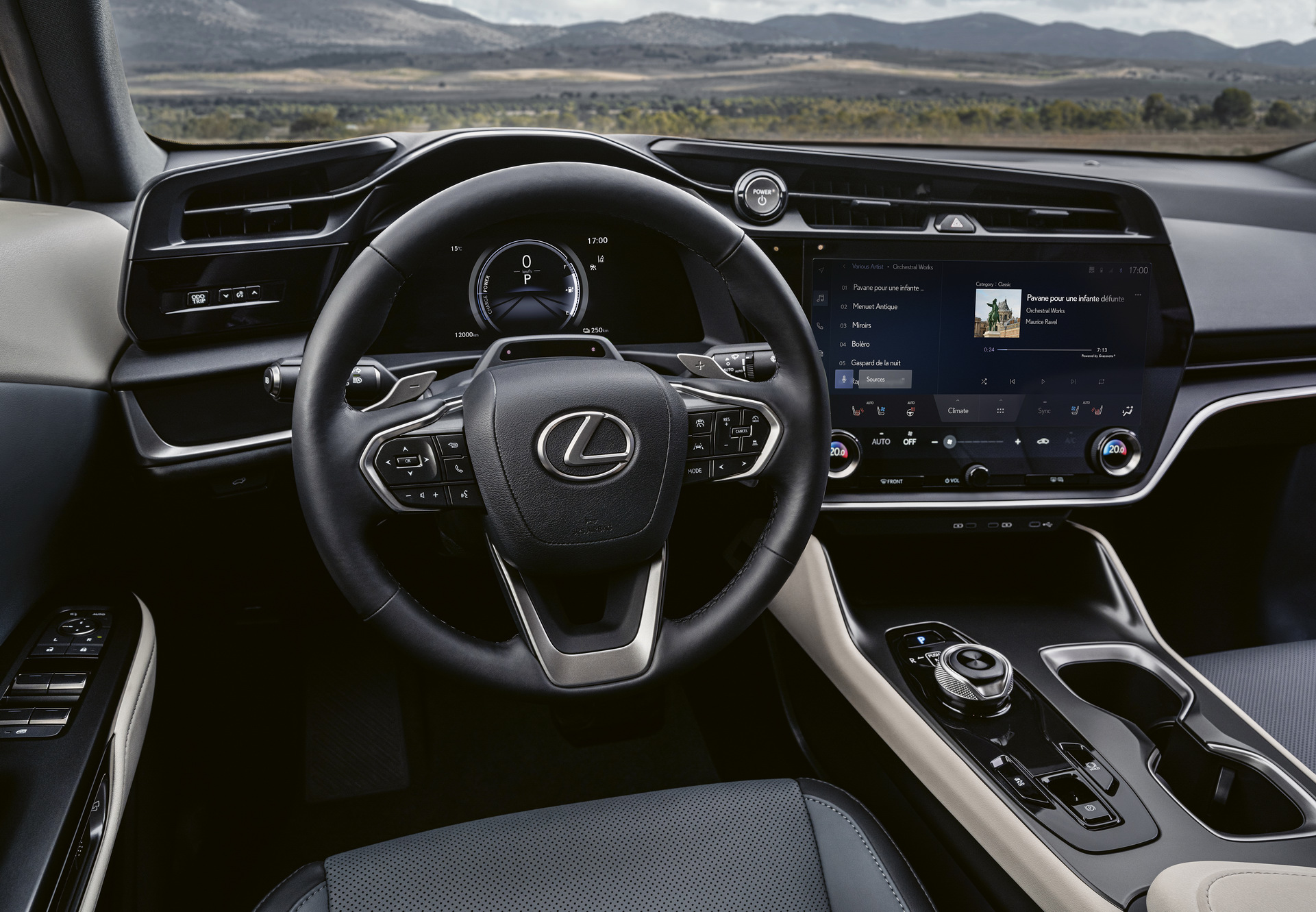 Download 2023 Lexus RZ 450e - Interior, Cockpit HD Wallpaper 1921x1331 #44