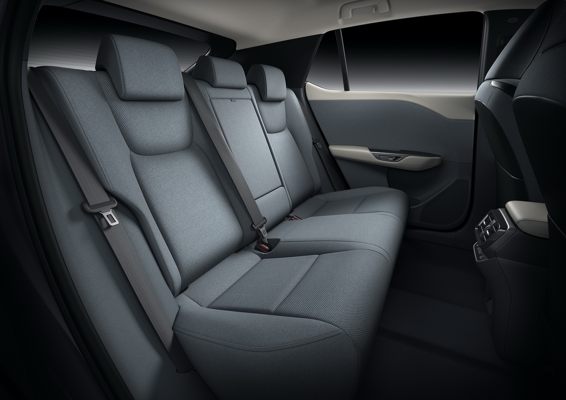 Download 2023 Lexus RZ 450e - Interior, Rear Seats HD Wallpaper 1921x1359 #100