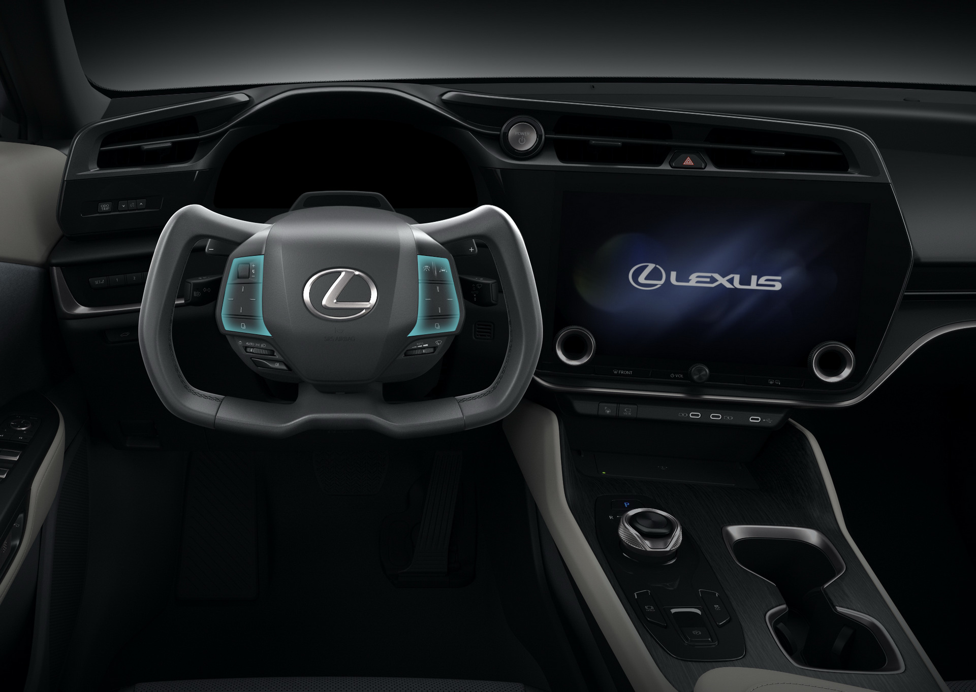 Download 2023 Lexus RZ 450e - Interior, Steering Wheel HD Wallpaper 1921x1363 #85