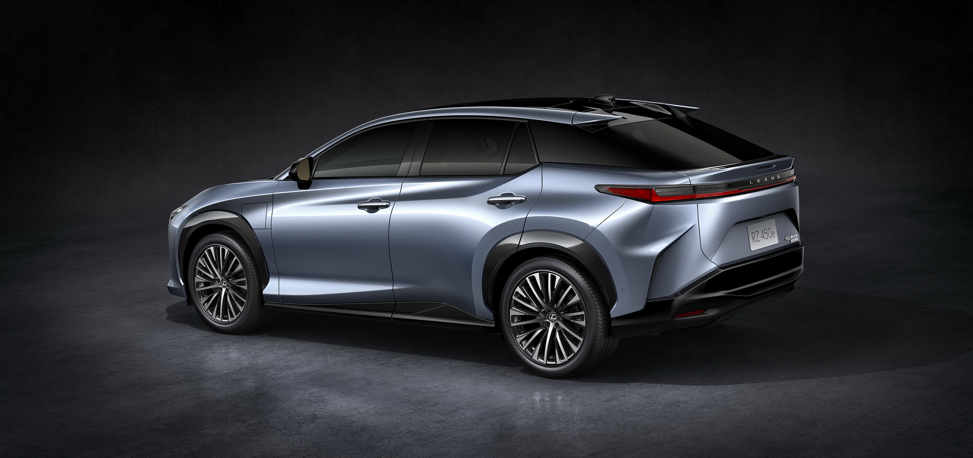 Download 2023 Lexus RZ 450e - Rear Three-Quarter HD Wallpaper 1921x905 #69