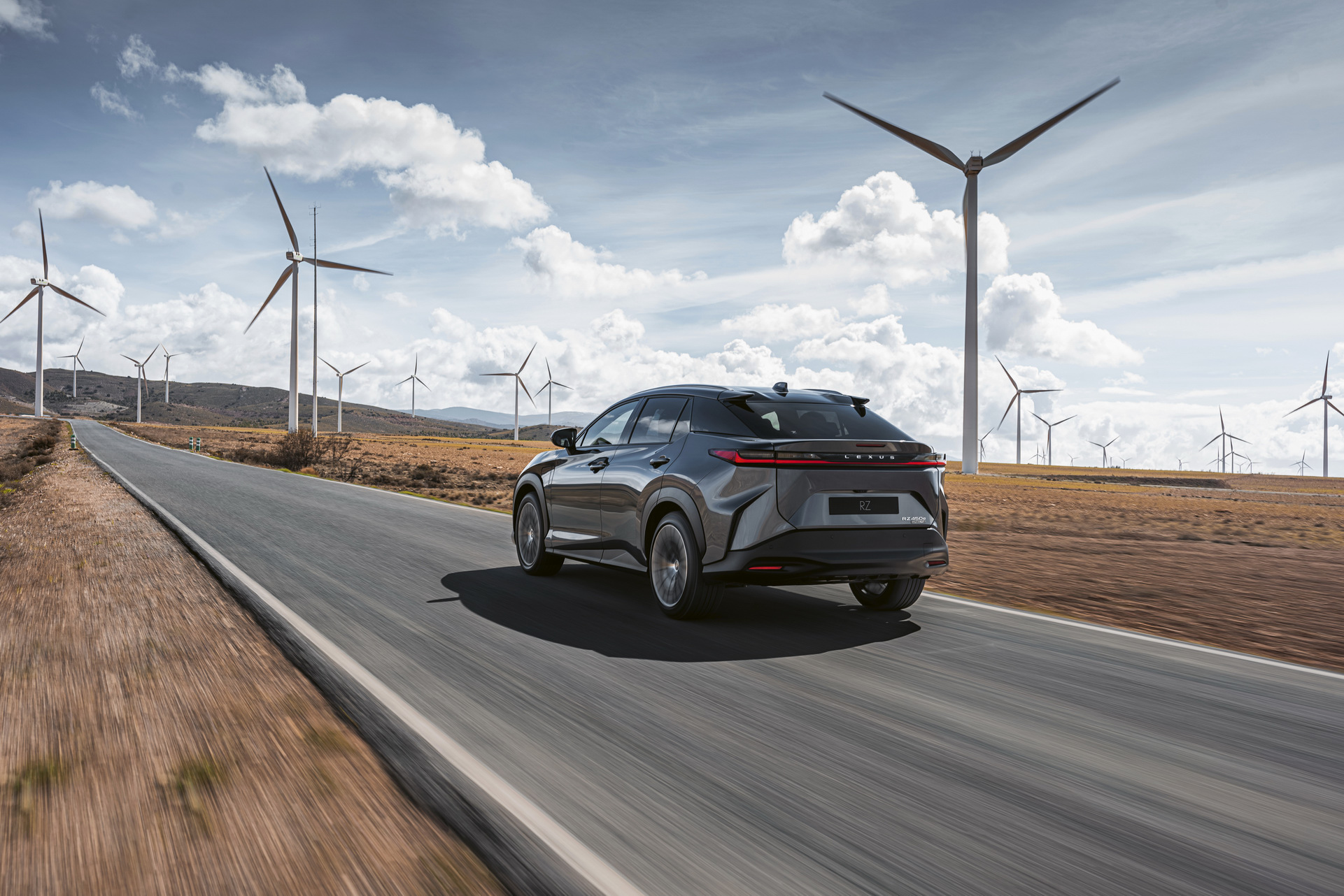 Download 2023 Lexus RZ 450e - Rear Three-Quarter HD Wallpaper 1921x1282 #14