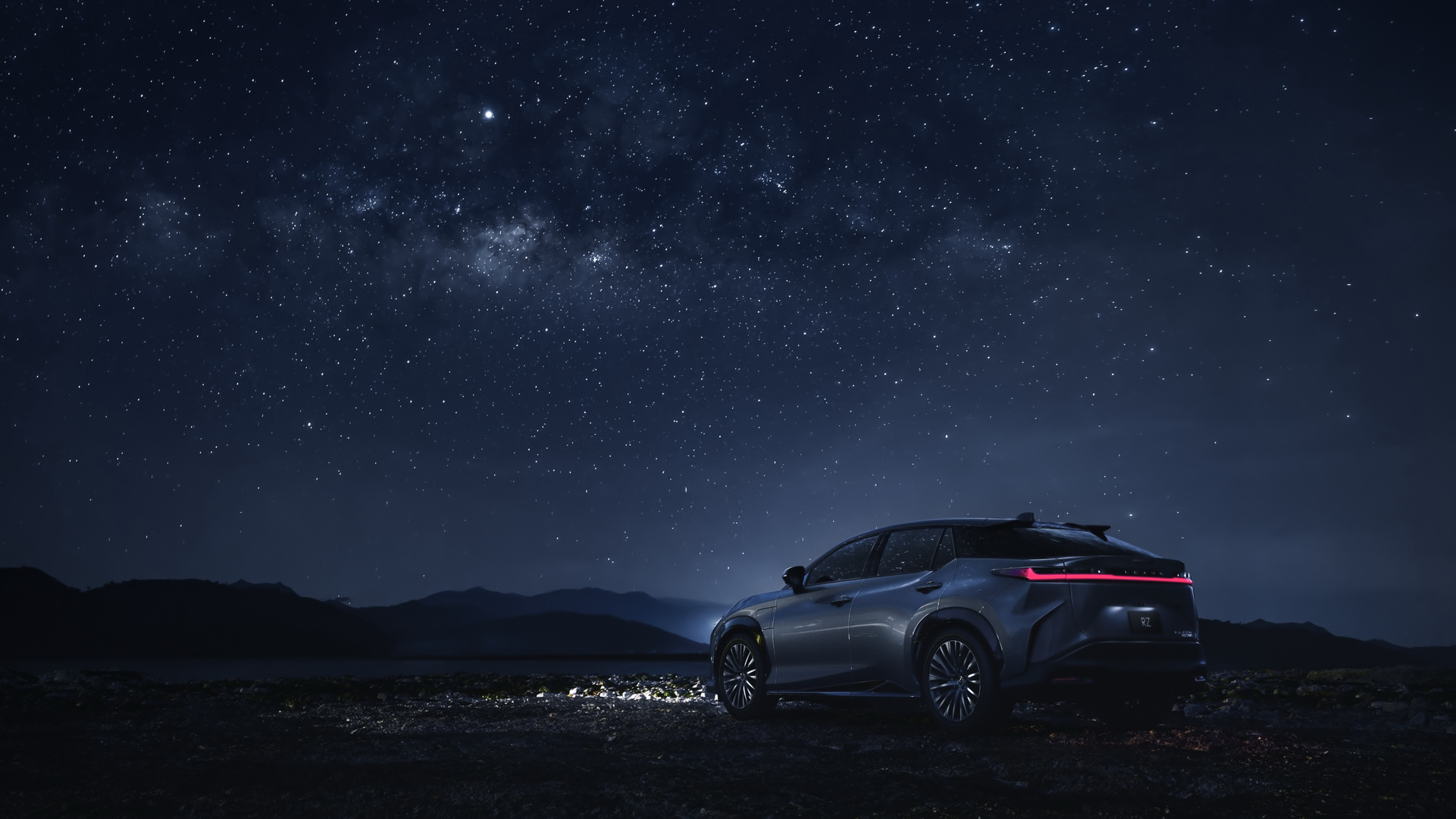 Download 2023 Lexus RZ 450e - Rear Three-Quarter HD Wallpaper 1921x1081 #24