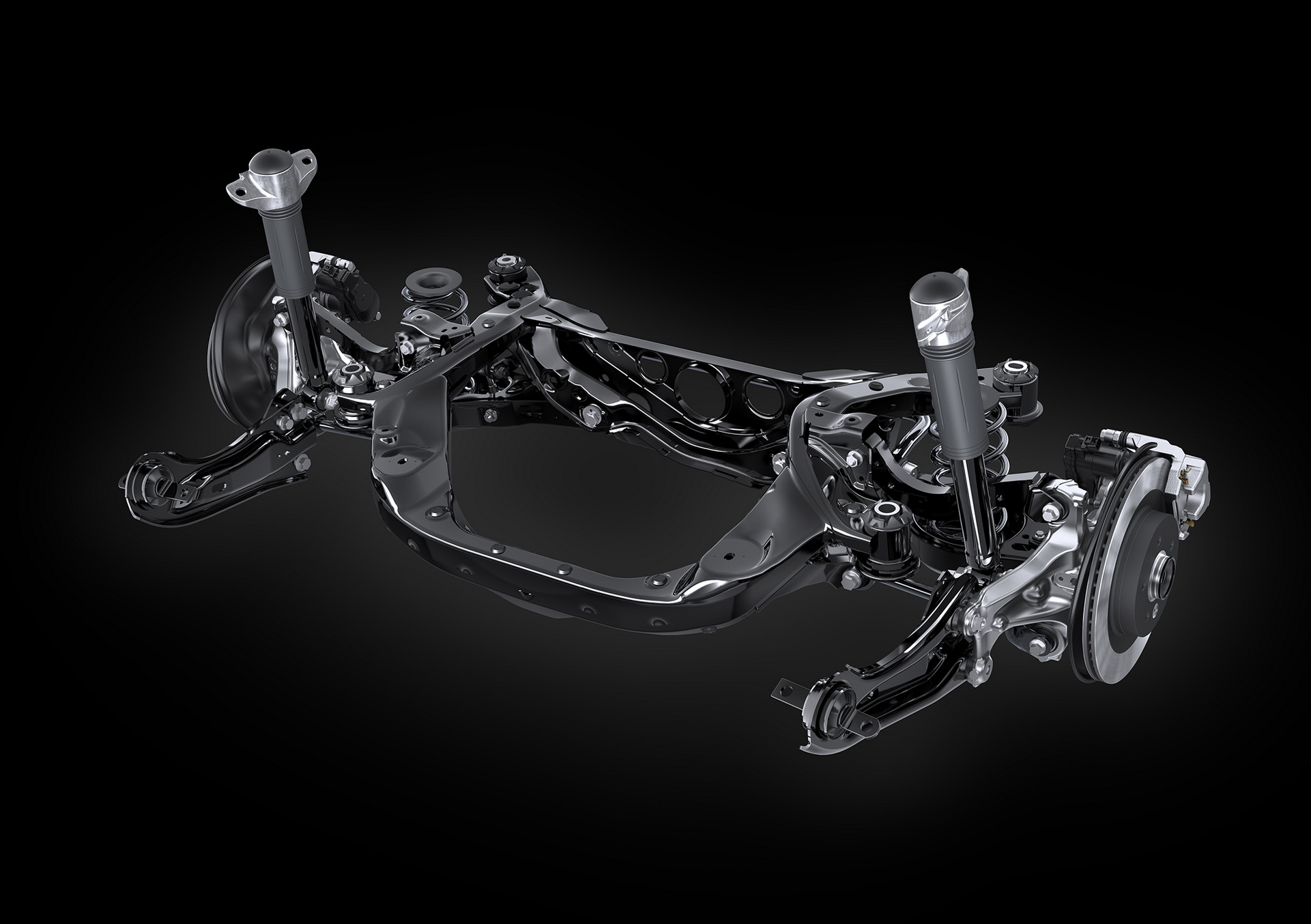 Download 2023 Lexus RZ 450e - Suspension HD Wallpaper 1921x1354 #125