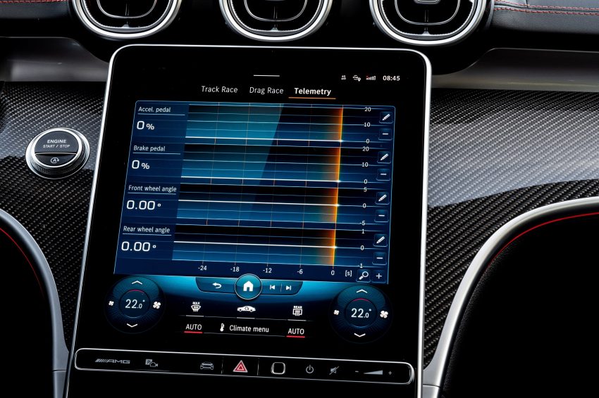 2023 Mercedes-AMG C 43 - Central Console Wallpaper 850x566 #53