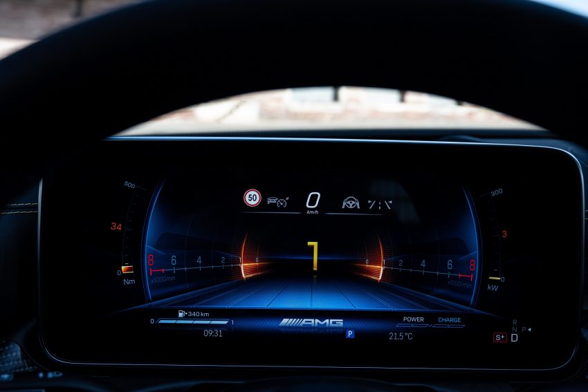 2023 Mercedes-AMG C 43 - Digital Instrument Cluster Wallpaper 850x567 #87