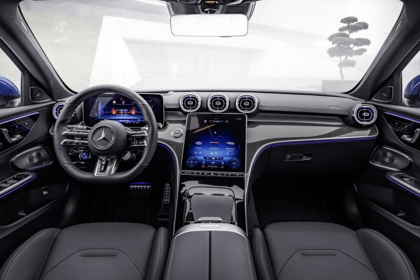 2023 Mercedes-AMG C 43 Estate - Interior, Cockpit Wallpaper 850x567 #32