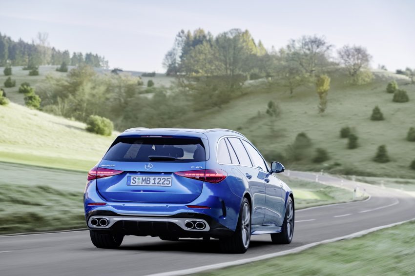 2023 Mercedes-AMG C 43 Estate - Rear Wallpaper 850x566 #9