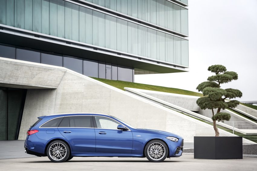 2023 Mercedes-AMG C 43 Estate - Side Wallpaper 850x566 #22