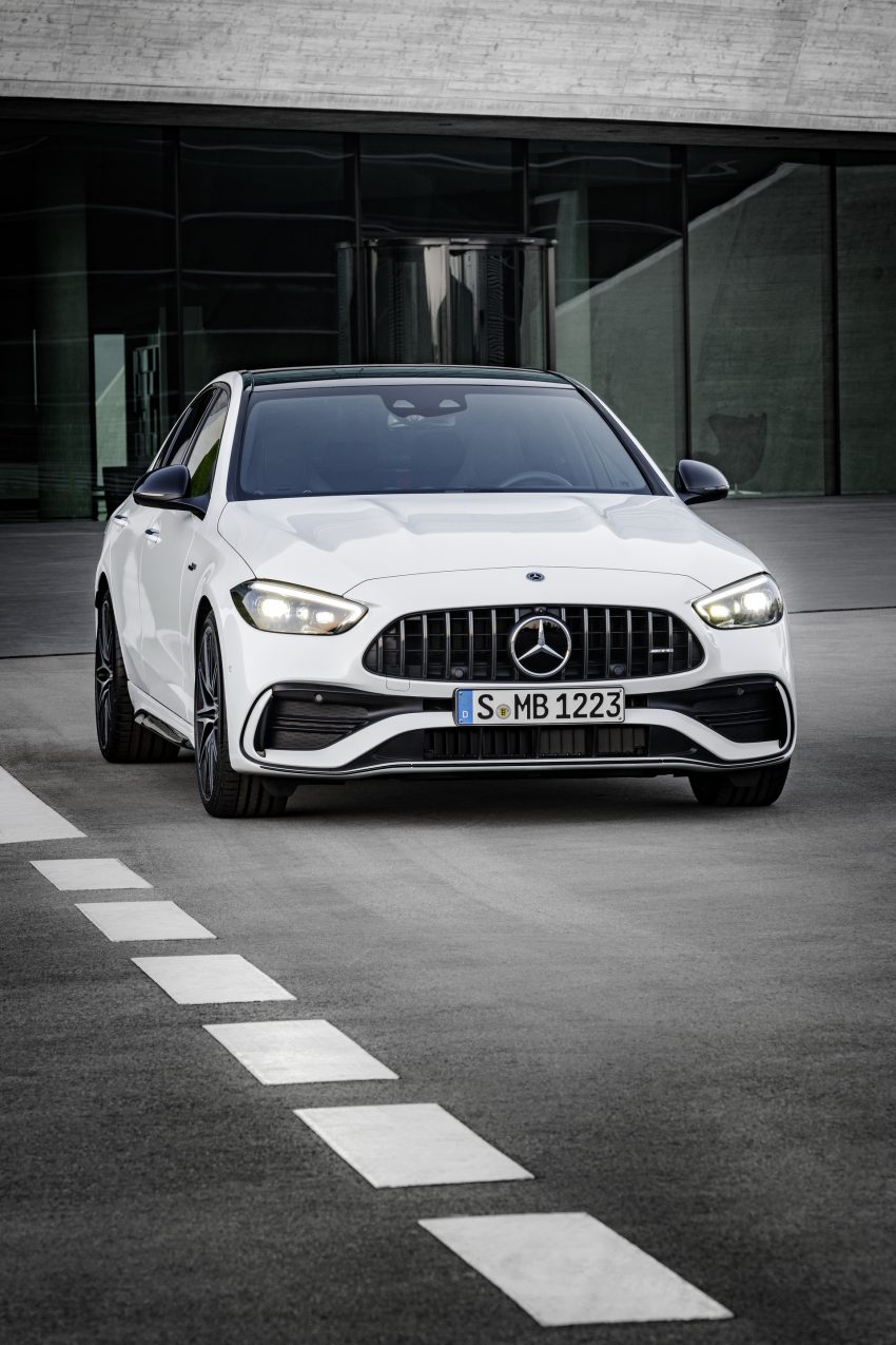 2023 Mercedes-AMG C 43 - Front Phone Wallpaper 850x1275 #11