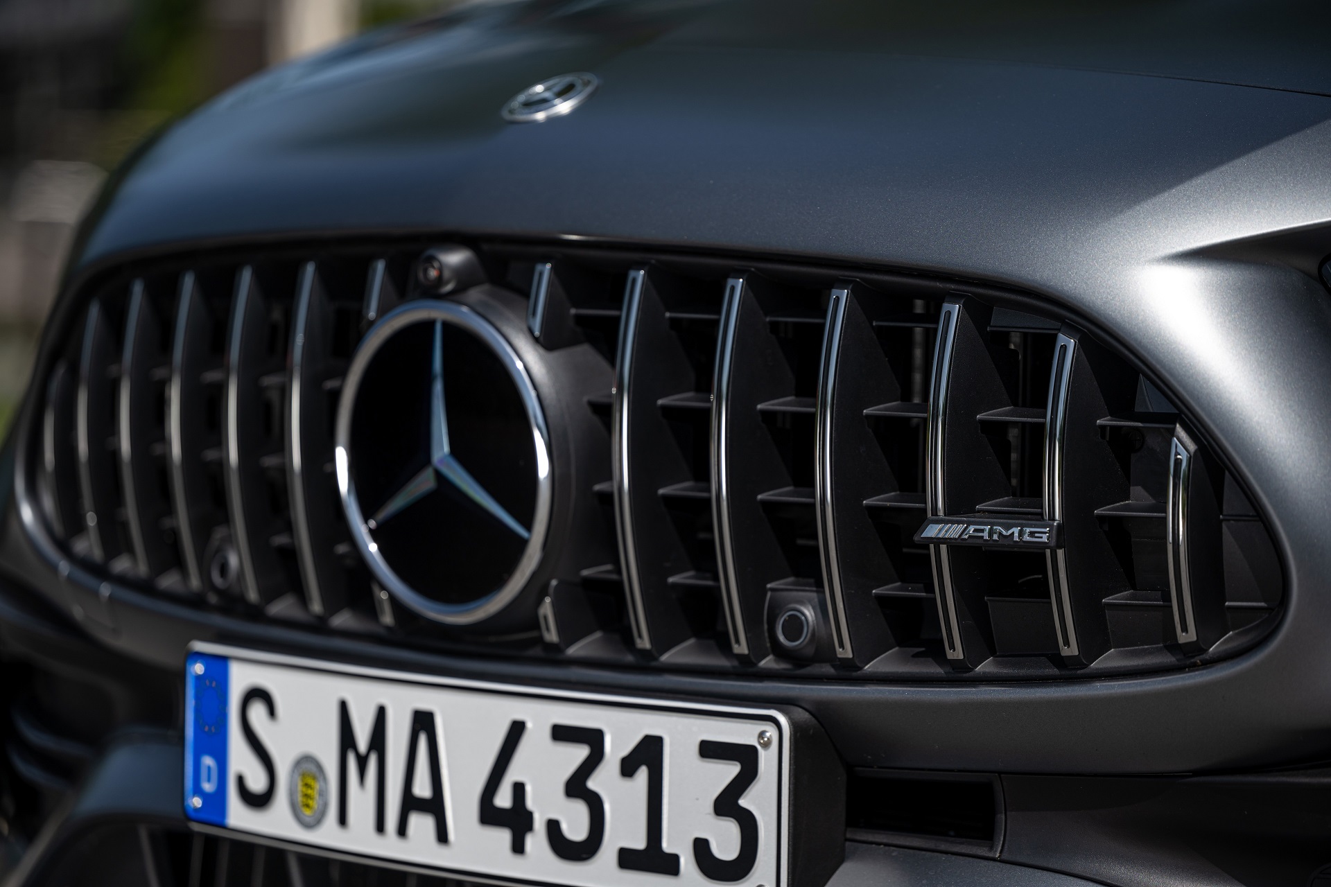 Download 2023 Mercedes-AMG C 43 - Grille HD Wallpaper 1920x1280 #78