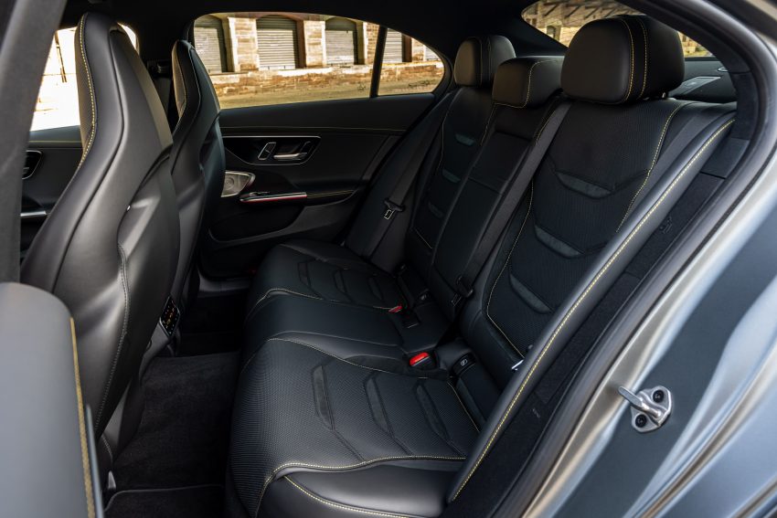 2023 Mercedes-AMG C 43 - Interior, Rear Seats Wallpaper 850x567 #95