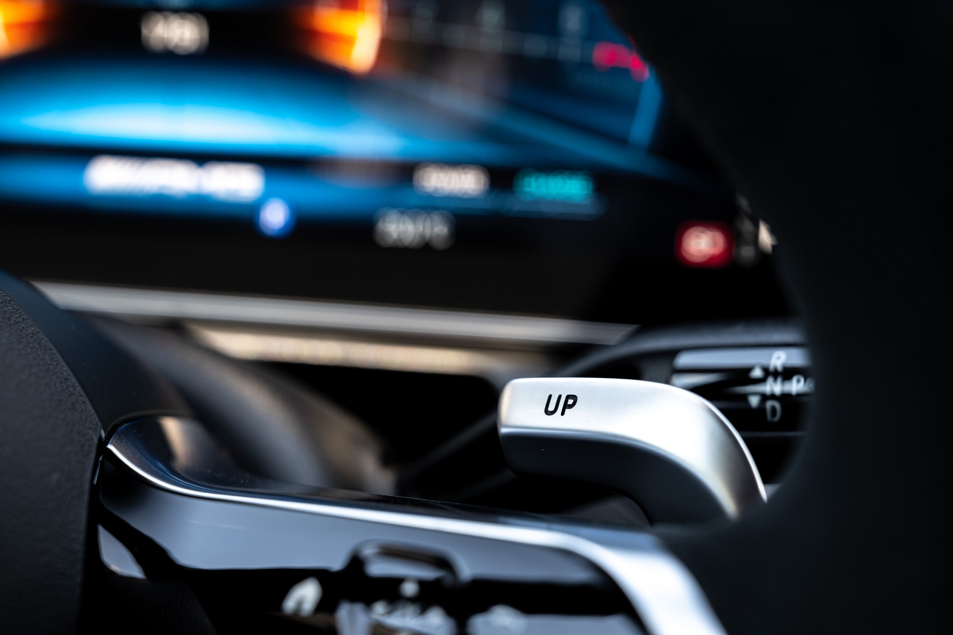 Download 2023 Mercedes-AMG C 43 - Paddle Shifters HD Wallpaper 1920x1280 #52