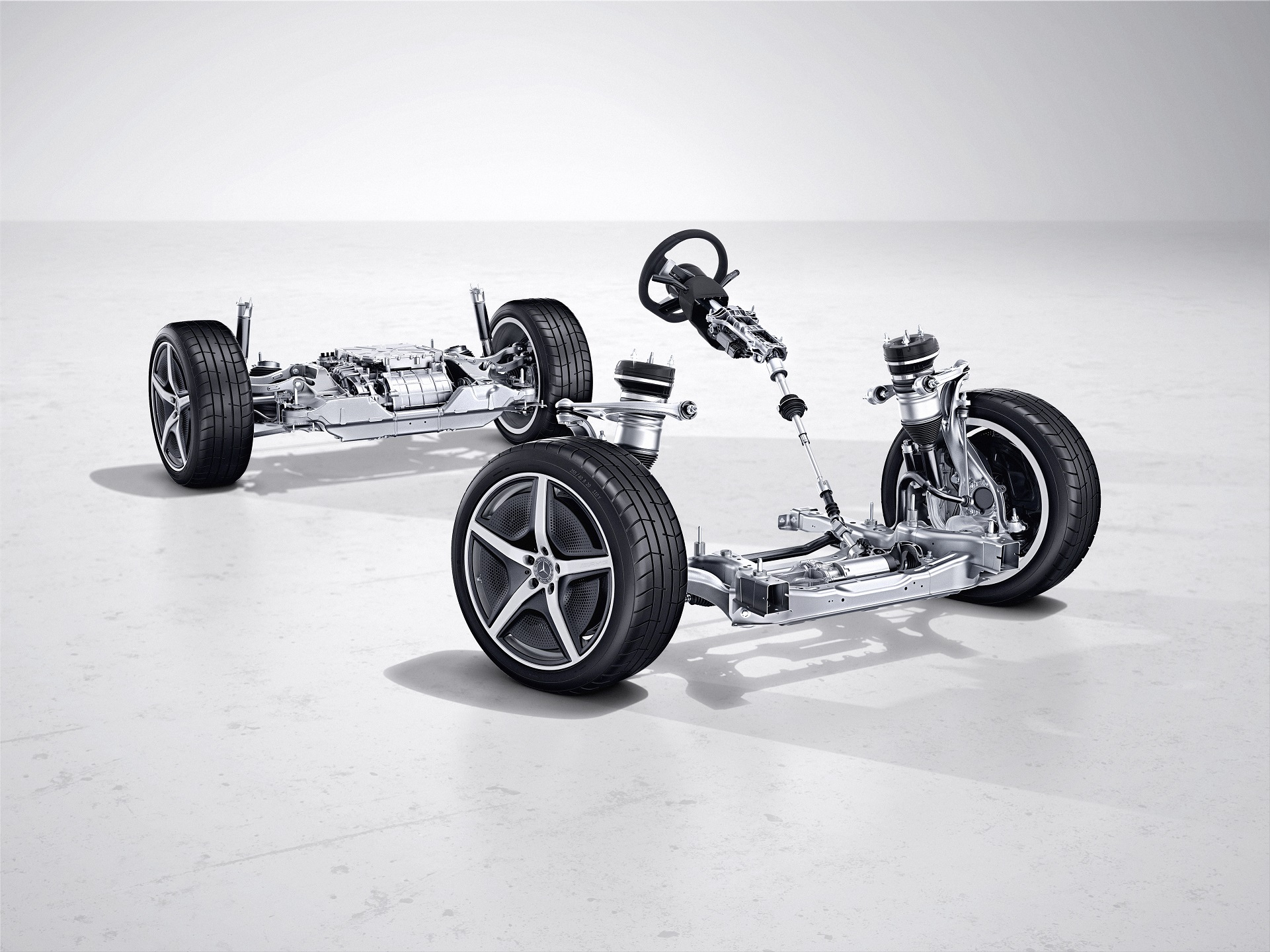 Download 2023 Mercedes-Benz EQE 350+ - Suspension HD Wallpaper 1921x1440 #27