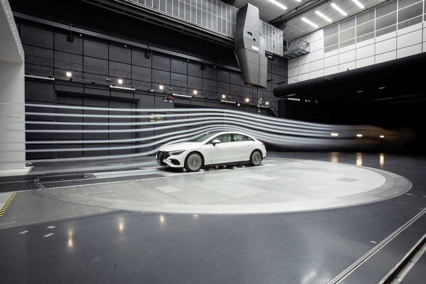 2023 Mercedes-Benz EQE 500 4Matic - Aerodynamics Wallpaper 850x567 #48