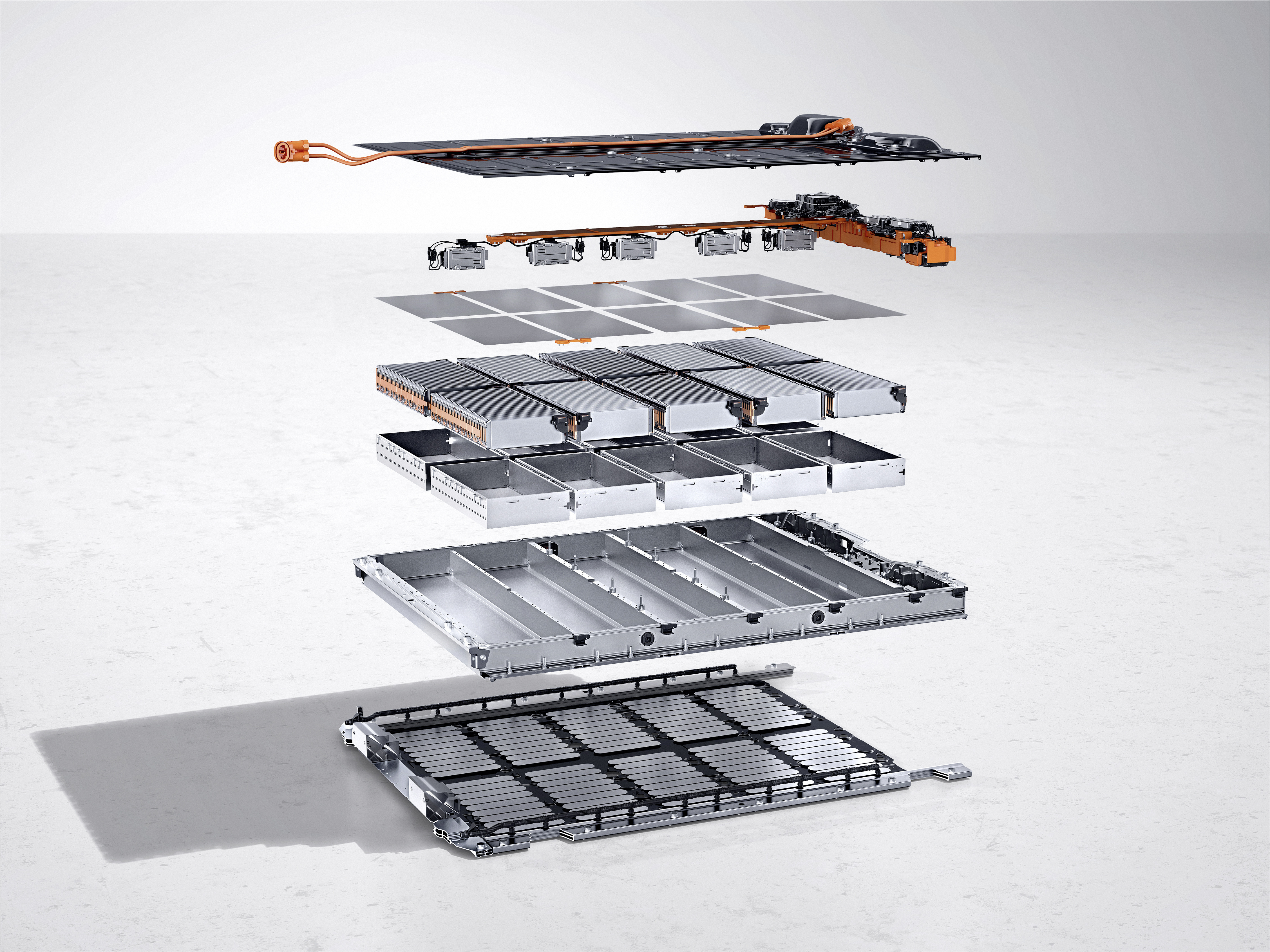 Download 2023 Mercedes-Benz EQE 500 4Matic - Battery HD Wallpaper 4512x3384 #44